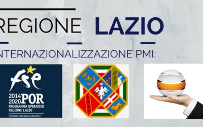 Regione Lazio – Progetti di internazionalizzazione – Piani di Investimento per l’Export (PIE) realizzati da MPMI