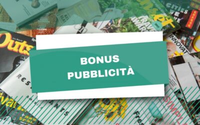 Bonus Pubblicità: proroga di due anni per il credito d’imposta a 50%